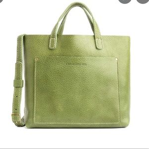 Portland Leather Mini Crossbody Tote